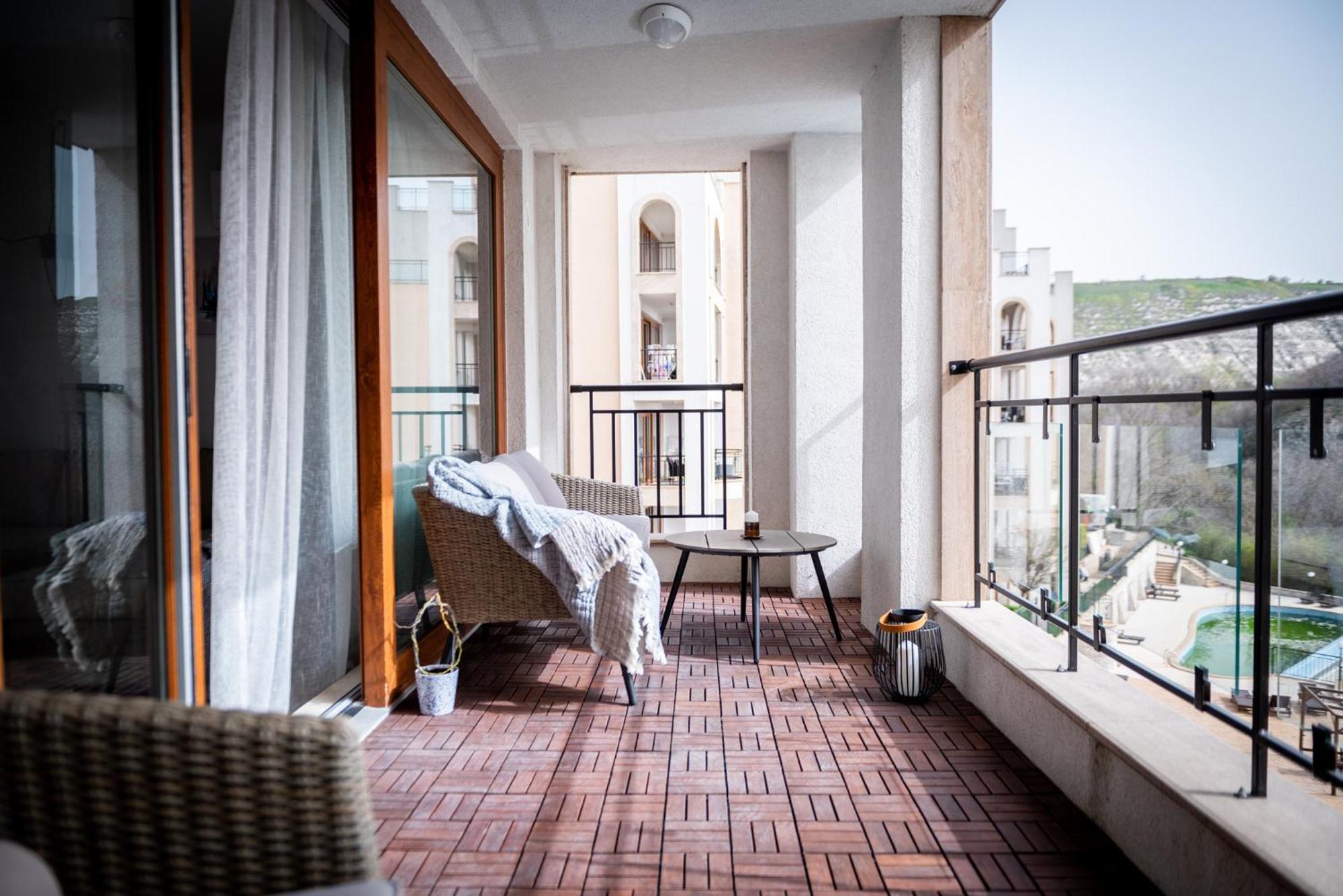 Queen'S Garden Balchik Apartment Exterior foto